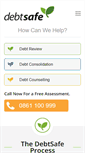 Mobile Screenshot of debtsafe.co.za